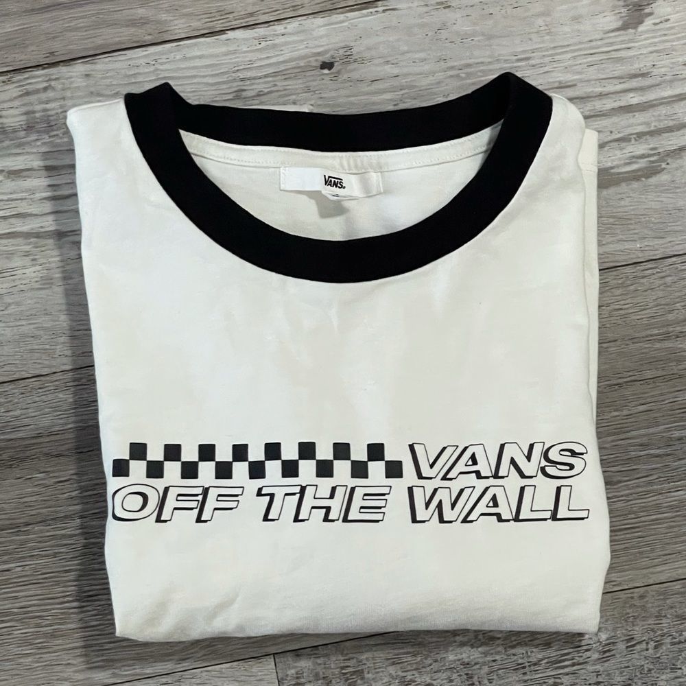 Women’s Vans crop top long sleeve -  S